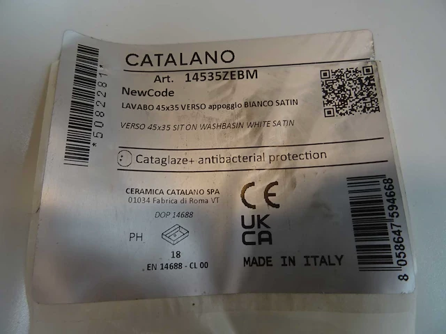 Catalano - verso - wastafel - afbeelding 2 van  2