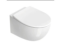 Catalano - wandcloset silentech cataglaze+ 52 cm excl. zitting glans wit - afbeelding 1 van  4