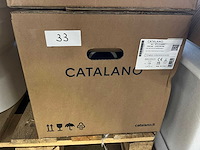 Catalano - wandcloset silentech cataglaze+ 52 cm excl. zitting glans wit - afbeelding 2 van  4