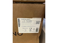 Catalano - wandcloset silentech cataglaze+ 52 cm excl. zitting glans wit - afbeelding 3 van  4