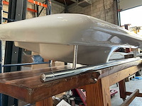 Catalano wastafel wandmontage met handdoekhouder 105x55 - afbeelding 2 van  6