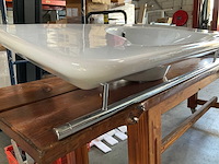 Catalano wastafel wandmontage met handdoekhouder 105x55 - afbeelding 4 van  6