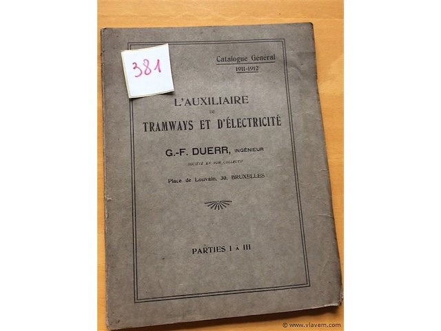 Catalogus 1911. - afbeelding 1 van  5