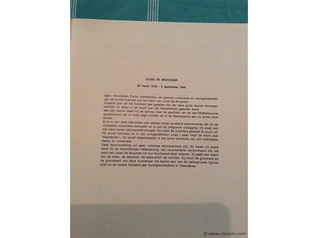 Catalogus j de bruycker - afbeelding 2 van  4