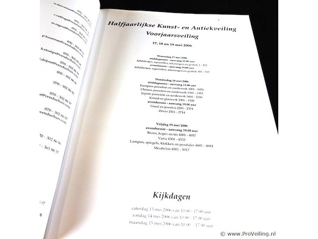 Catalogus venduehuis - afbeelding 2 van  5