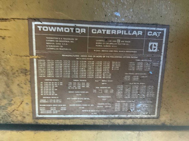 Catarpillar v30d vorkheftruck - afbeelding 13 van  20