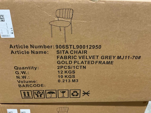 Cate - eetkamerstoelen (6x) - afbeelding 2 van  3
