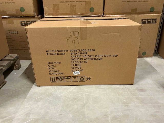 Cate - eetkamerstoelen (6x) - afbeelding 3 van  3