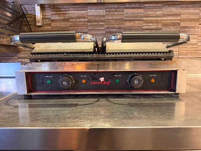 Caterchef - dubbele contactgrill - afbeelding 4 van  4