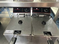 Caterchef - dubbele elektrische friteuse - afbeelding 2 van  6