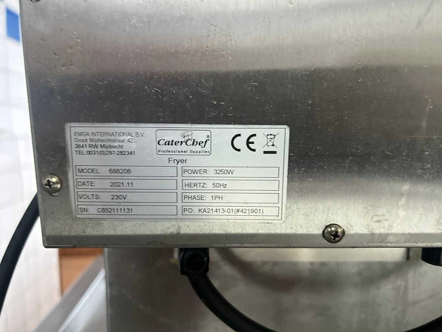 Caterchef - dubbele elektrische friteuse - afbeelding 6 van  6