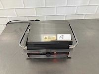 Caterchef - gh-811pd - rvs contact grill - afbeelding 1 van  3