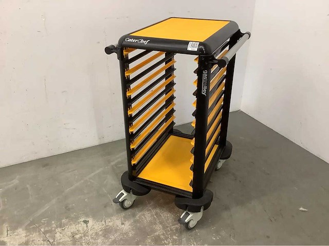 Caterchef - kunststof regaalwagen - afbeelding 2 van  5