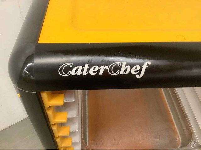 Caterchef - kunststof regaalwagen - afbeelding 2 van  3