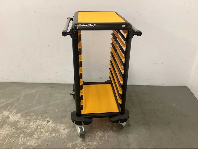 Caterchef - kunststof regaalwagen - afbeelding 2 van  2