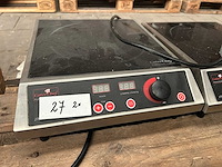 Caterchef - professionele inductiekookplaat (2x) - afbeelding 3 van  4