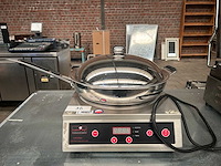 Caterchef - professionele inductiekookplaat 3100w met wokpan en deksel - afbeelding 1 van  5