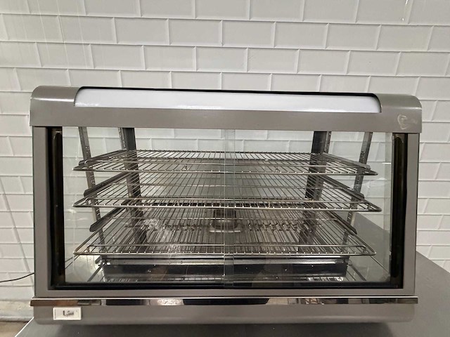 Caterchef - r60-1 -rvs- warmhoudvitrine - afbeelding 1 van  4