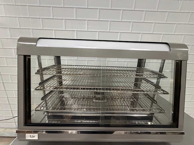 Caterchef - r60-1 -rvs- warmhoudvitrine - afbeelding 3 van  4