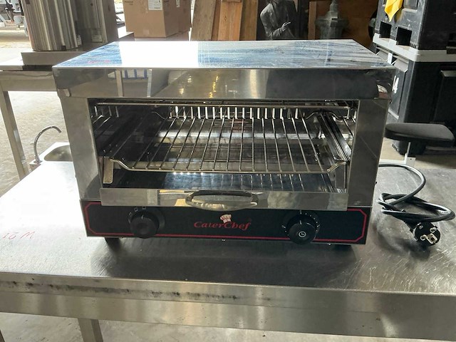Caterchef 680100 grill & tosti apparaat - afbeelding 1 van  5