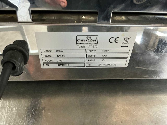 Caterchef 680100 grill & tosti apparaat - afbeelding 3 van  5