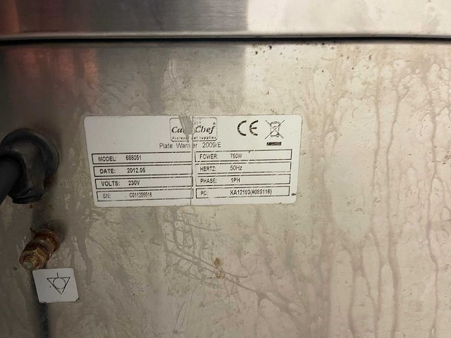 Caterchef 688051 bordenverwarmer - afbeelding 2 van  2