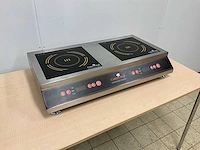 Caterchef 688061 dubbele inductie kookplaat - afbeelding 1 van  9