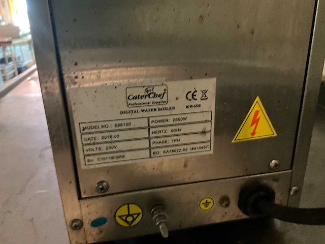 Caterchef 688120 waterkoker - afbeelding 4 van  5