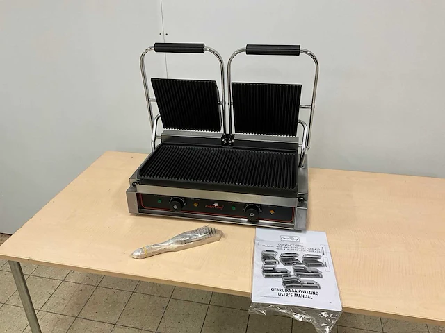 Caterchef 688415 dubbele contactgrill - afbeelding 2 van  8