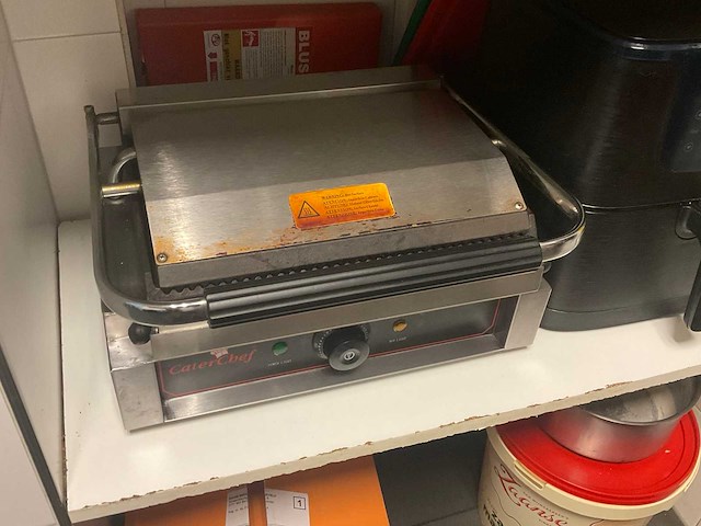 Caterchef contactgrill - afbeelding 1 van  1