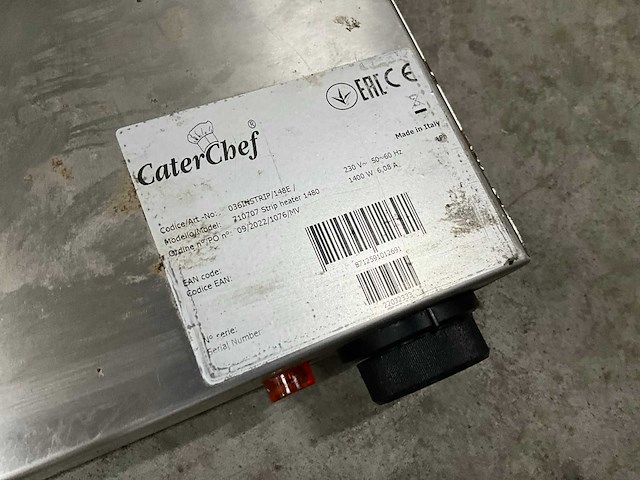 Caterchef strip heater 1480 warmtebrug - afbeelding 5 van  5