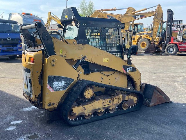 Caterpillar - 2012 - 259b3 skid steer airco cab ce doc available hyd aux - overige grondverzetapparatuur - afbeelding 7 van  14