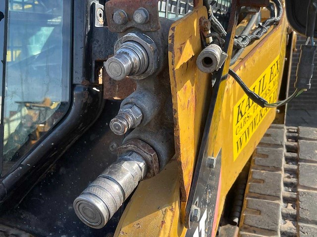 Caterpillar - 2012 - 259b3 skid steer airco cab ce doc available hyd aux - overige grondverzetapparatuur - afbeelding 11 van  14