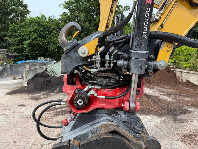 Caterpillar - 2019 - m314f - banden graafmachine - afbeelding 2 van  18