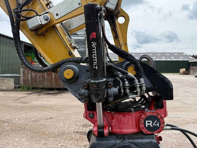 Caterpillar - 2019 - m314f - banden graafmachine - afbeelding 3 van  18