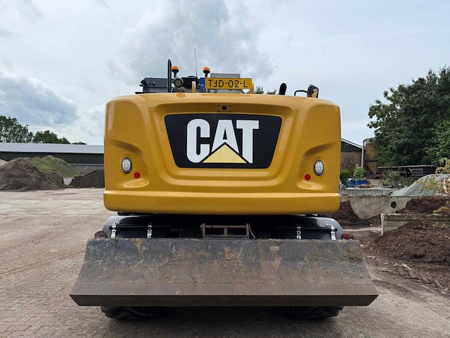 Caterpillar - 2019 - m314f - banden graafmachine - afbeelding 13 van  18
