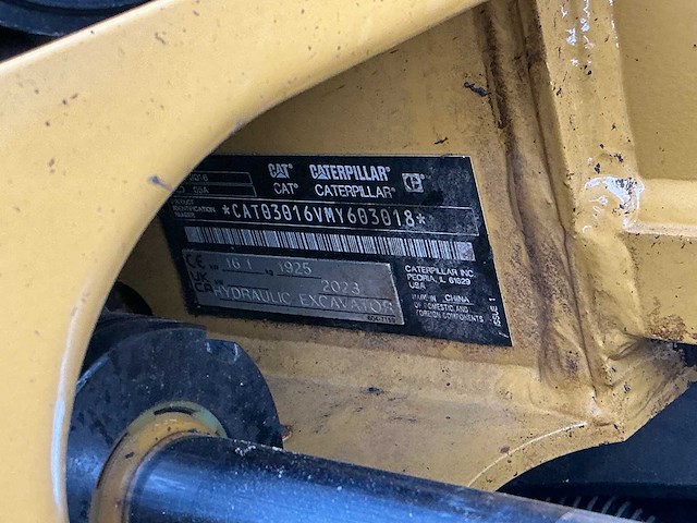 Caterpillar - 2023 - 301.6 - minigraafmachine - afbeelding 13 van  16