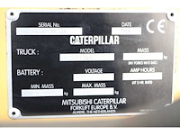 Caterpillar - ep15krt - vorkheftruck triplex - sideshift, 3590 uur - afbeelding 4 van  7
