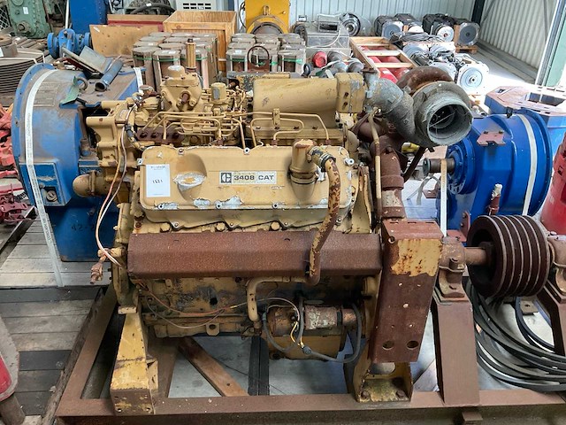 Caterpillar 3408 dieselmotor - afbeelding 5 van  10