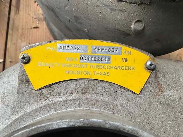 Caterpillar 4hf-857 turbo (2x) - afbeelding 4 van  5