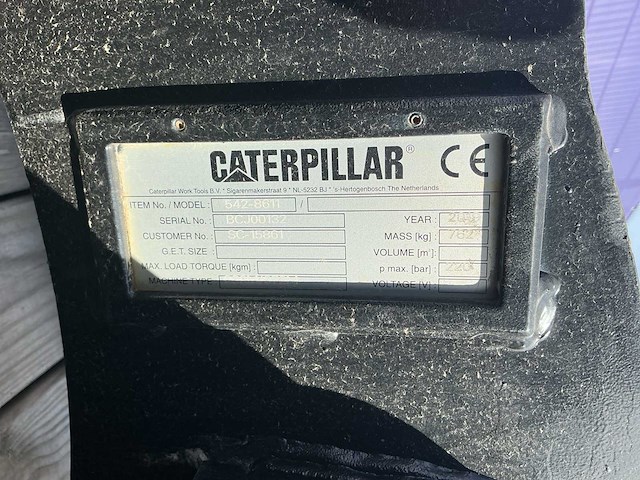 Caterpillar 542-8611 snelkoppeling - afbeelding 5 van  5
