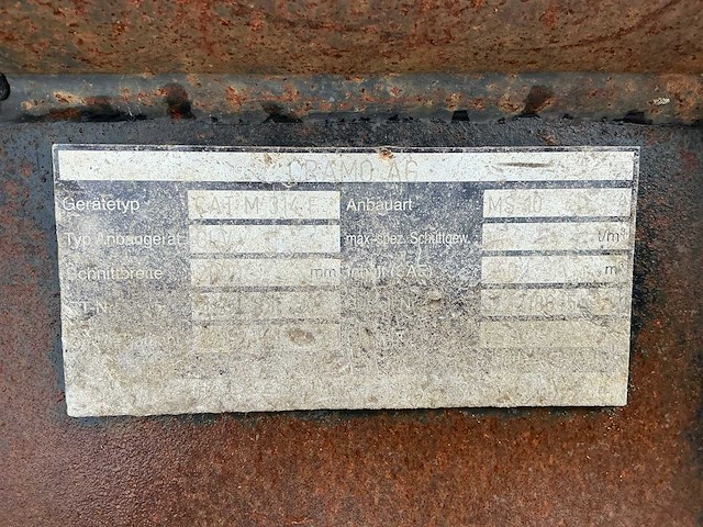 Caterpillar cat m314 f graafbak - afbeelding 8 van  8