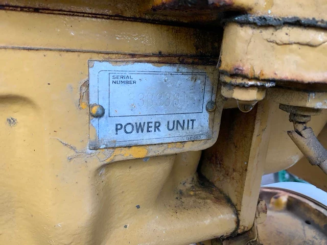 Caterpillar d343 dieselmotor met 30 kva generator - afbeelding 10 van  15