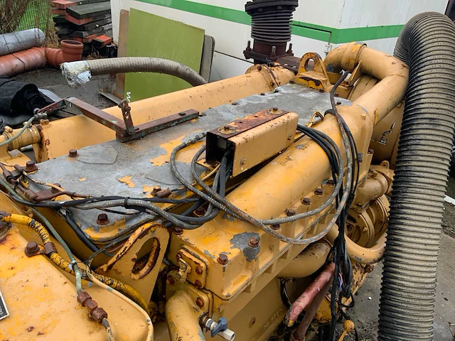 Caterpillar d343 dieselmotor met 30 kva generator - afbeelding 13 van  13