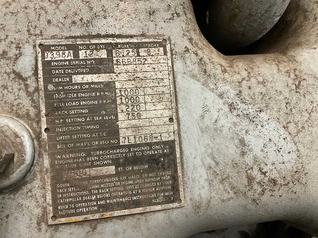 Caterpillar d398a noodstroomaggregaat (500 kva) - afbeelding 2 van  10