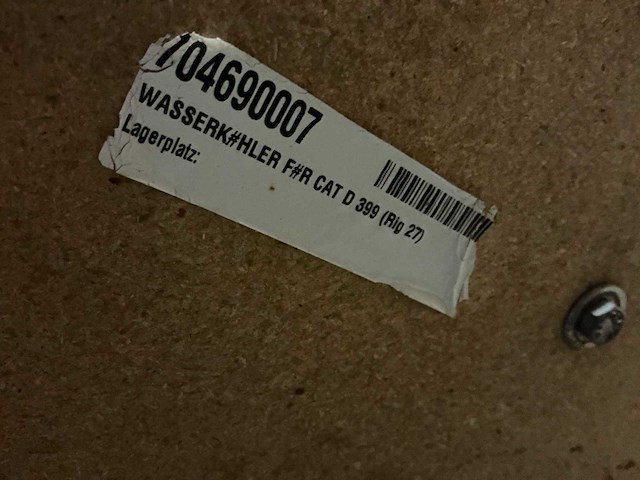 Caterpillar d399 radiateur (2x) - afbeelding 4 van  4