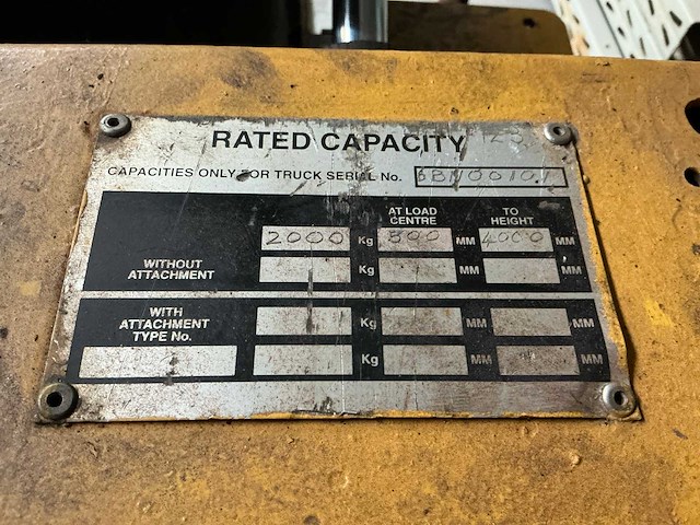 Caterpillar diesel heftruck - afbeelding 9 van  9