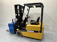 Caterpillar ep16kt - vorkheftruck triplex - freelift - sidesift - acculader - 4502 uur - afbeelding 10 van  18