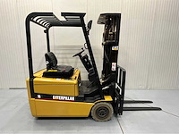 Caterpillar ep16kt - vorkheftruck triplex - freelift - sidesift - acculader - 4502 uur - afbeelding 16 van  18