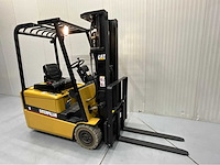 Caterpillar ep16kt - vorkheftruck triplex - freelift - sidesift - acculader - 4502 uur - afbeelding 18 van  18
